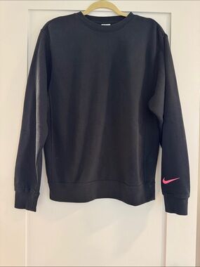 Nike Collection One Crewneck Sweatshirt in Black | Size Small
